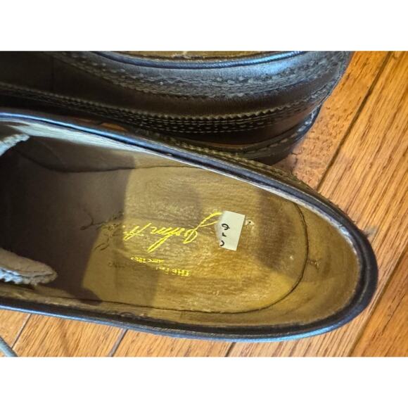 MENS FRYE 84625 JAMES WINGTIP OXFORD SHOES SIZE 10D (800 main image 8